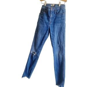 Madewell jeans 10" high rise skinny size 26